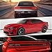 Rear Trunk Wing Spoiler for 2015-2024 Dodge Charger (SRT/Hellcat/Scat Pack/SXT/SE/RT/GT/Daytona/Pursuit/Redeye) All Models, Ducktail Spoiler Dodge Charger Accessories (Gloss Black)