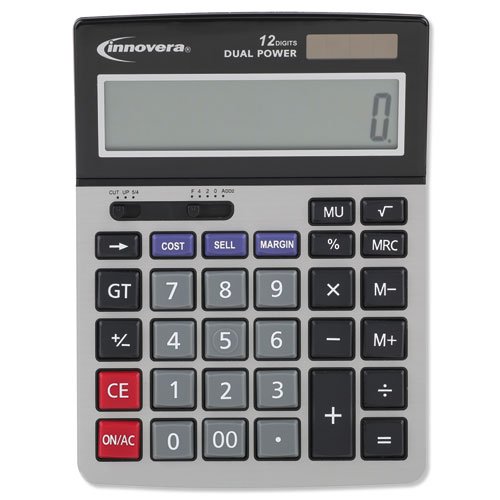 その他 Innovera 15966 Minidesk Calculator, 12-Digit LCD IVR15968 Amazon.co.jp: Innovera 15966 Minidesk Calculator, 12-Digit LCD