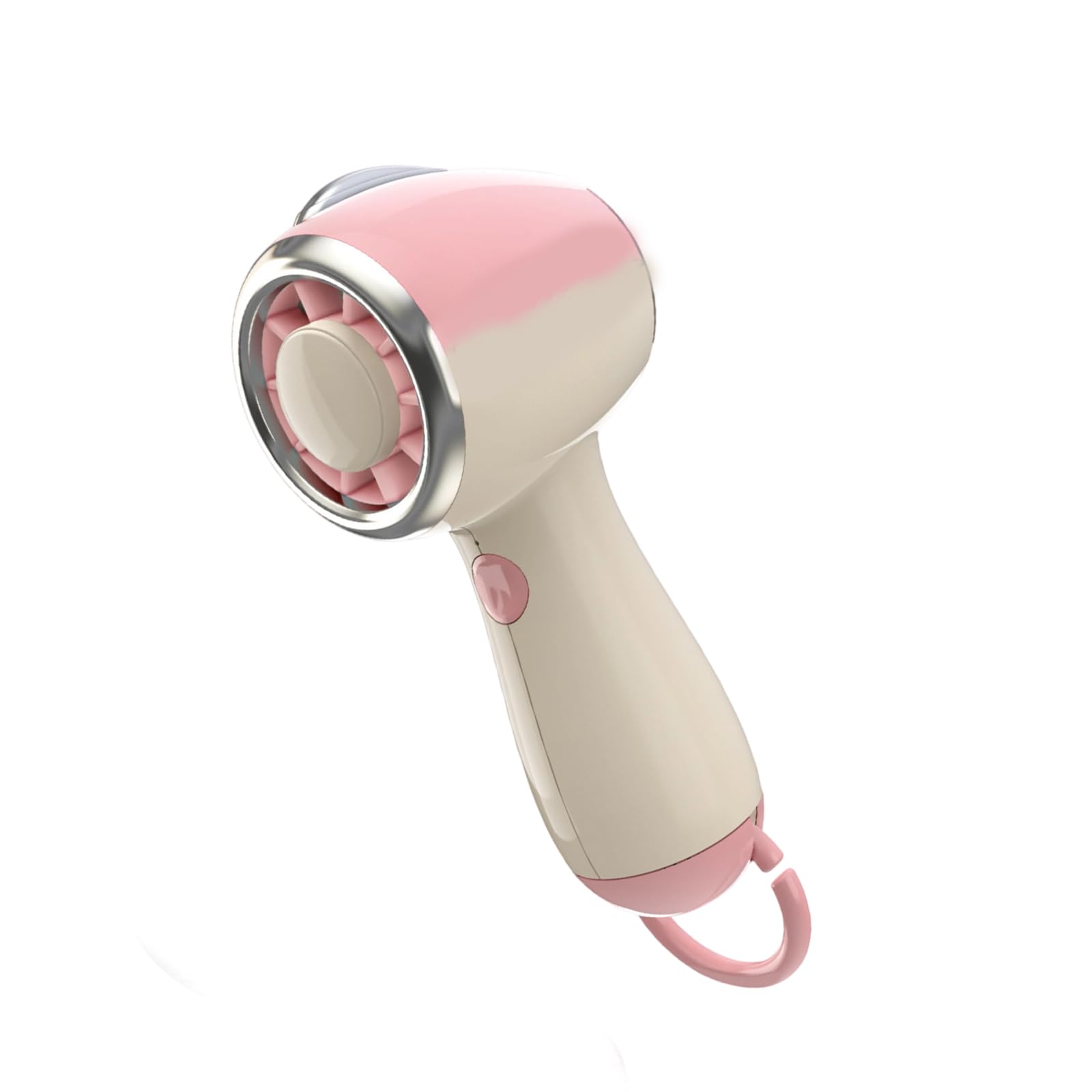 Alksubbm Handheld Fan 3 Speed Rechargeable Cordless Air Blower Powerful Cleaner Fan with Hanging Hook Outdoor Lightweight Portable