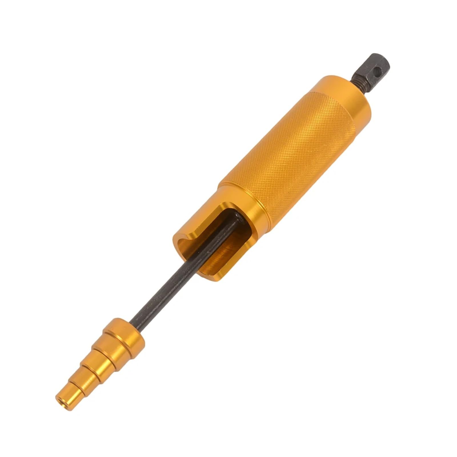 Extractor de Volante Extractor de Volante de magn Herramienta extractora de pasadores de pistón, Herramienta de reparación de Motocicletas, 5 tamaños, 11mm/13mm/16mm/19mm/22mm(Gold)