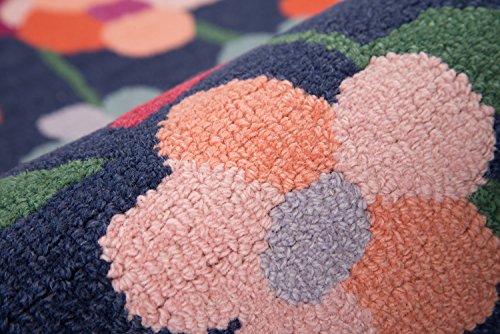 Momeni Newport Collection Area Rug, 2'0" X 3'0", Navy #TOP4