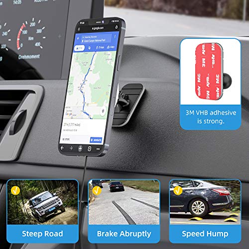 Magnetic Wireless Car Charger Compatible With Magsafe Car Charger Mount, 360° Adjustable Auto Alignment Air Vent Mount For Iphone 13/13 Pro/13 Pro Max/13 Mini/Iphone 12/12 Pro/12 Pro Max,(Silver) #TOP4