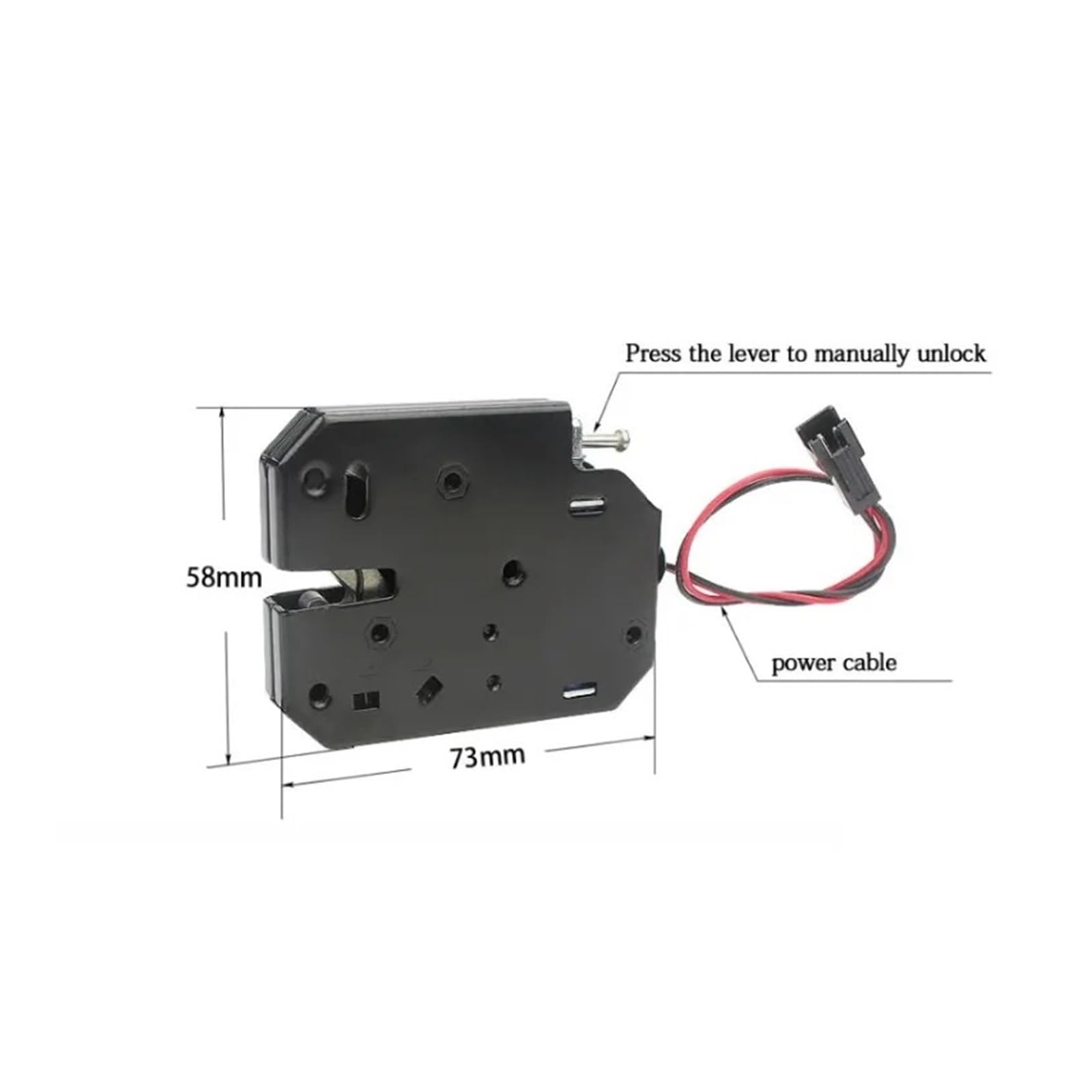 DC12V mały zamek elektromagnetyczny automatyczny automat elektryczny sterownik drzwi szafy elektroniczne