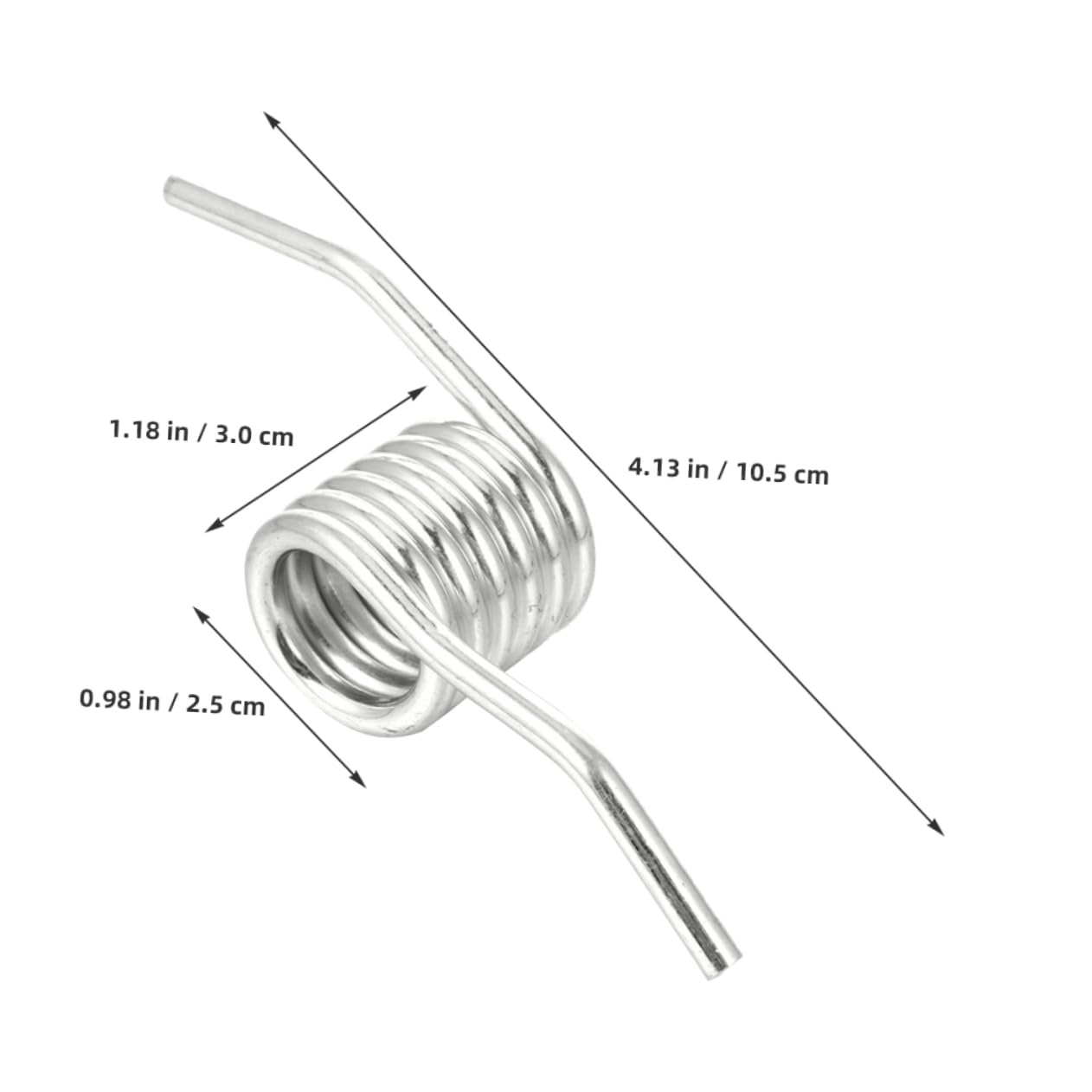 SOLUSTRE Jack Spring Floor Jack Spare Parts 2pcs Horizontal Return Spring Heavy Duty Spring for Car Hydraulic Jack Easy to Install