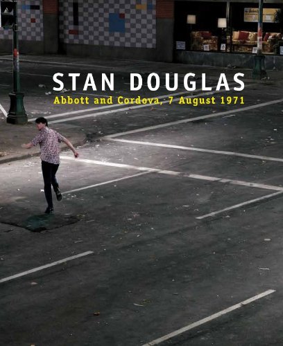 Stan Douglas Abbott and Cordova 7 August 1971 livre photo d'art en anglais