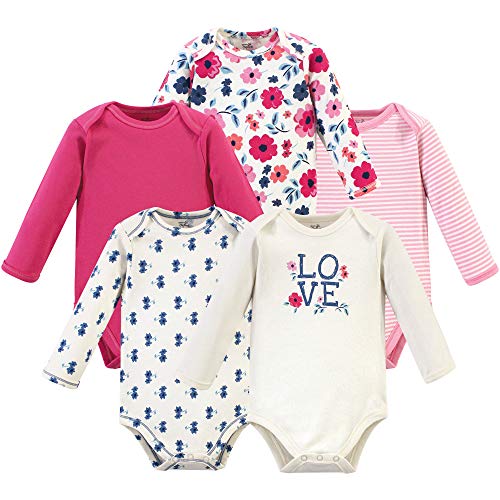 Image of Touched by Nature Unisex Baby Organic Cotton Long-Sleeve Bodysuits