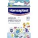 Hansaplast Aqua Protect Kinderpflaster (20 Strips), Wasserdichte Pflaster für Kinder zum Schwimmen und Baden, atmungsaktive Wundauflage mit zuverlässiger Klebkraft