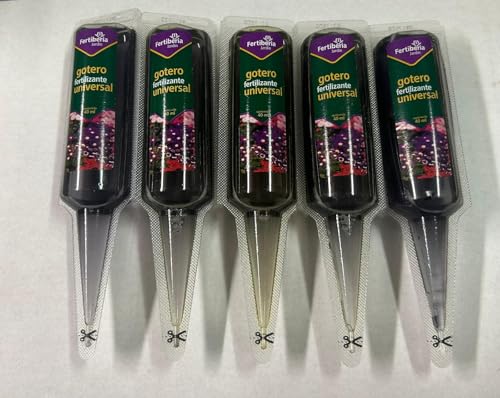 Gotero Fertilizante Universal ((PACK 5 goteros x 40 Ml)) Fertiberia
