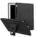 Produktbild XITODA Huawei MediaPad T3 10 Hülle, Armor Style Hybrid PC + TPU Silikon Hülle Mit stand Schutzhülle für Huawei MediaPad T3 10 (9,6 Zoll) Tablet Case Cover Tasche - Schwarz