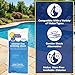 In The Swim Chlorine-Free Pool Shock - Quick Dissolving, Fast-Acting, Shock-Oxidizer for Swimming Pools, Spas, and Salt Chlorinated Pools Compatible - 24 x 1 Pound Bags