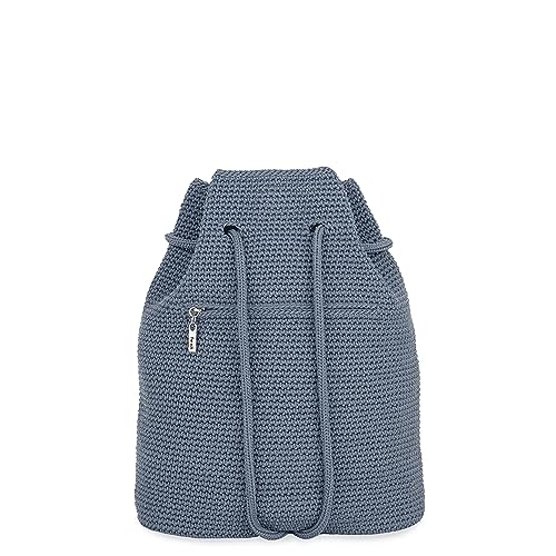 The Sak Large Dylan Backpack in Crochet, Adjustable Backstrap, Maritime4