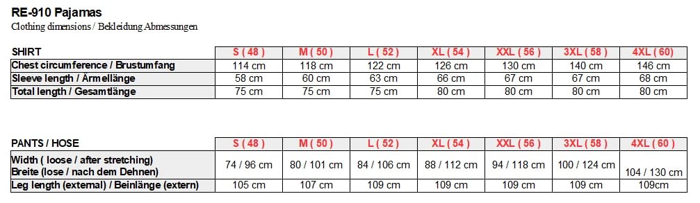 Revise RE-910 męska piżama - męska piżama - piżama - 100% bawełna
