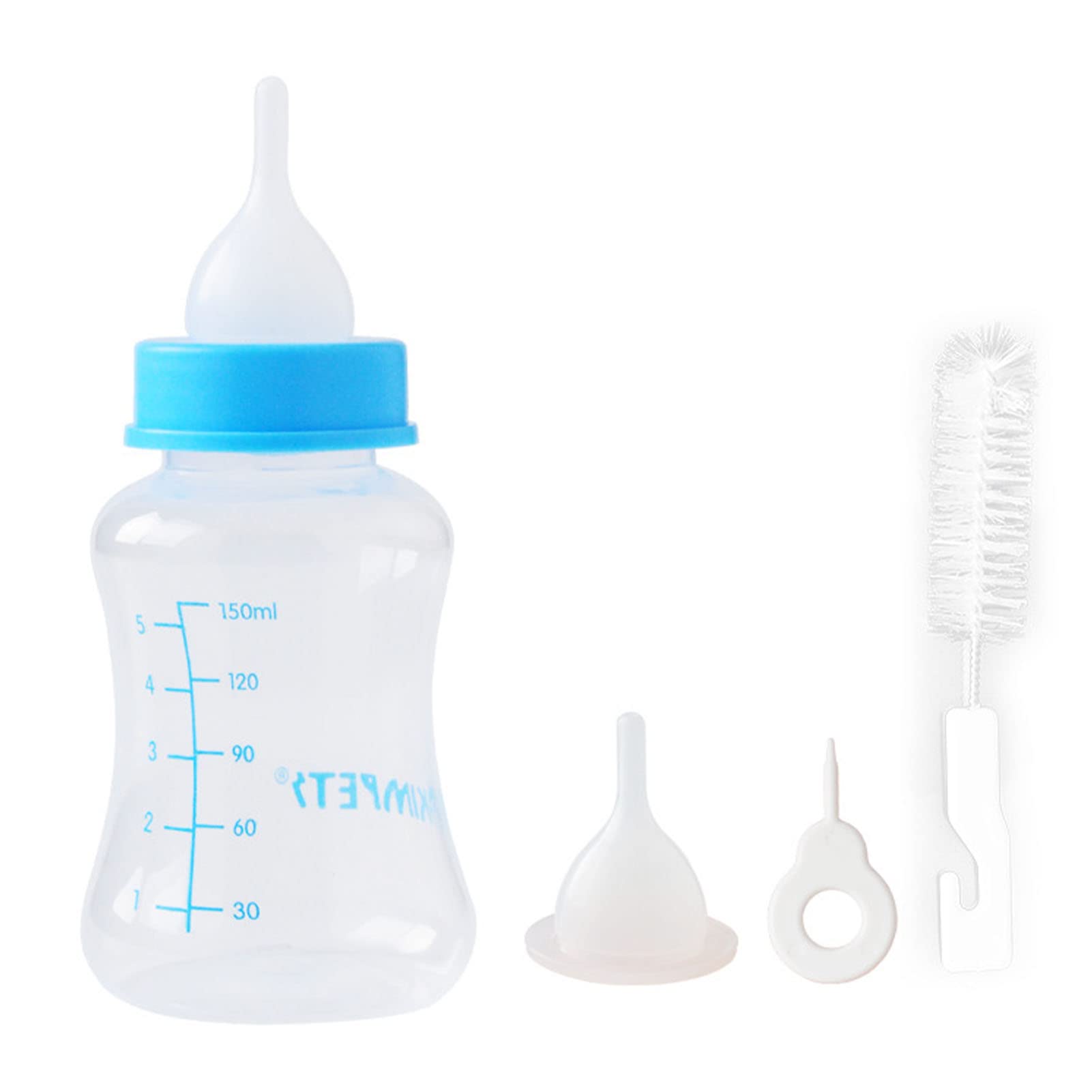 Capezzolo Silicone Per Animali - 6 Pezzi, Per Biberon Cuccioli, Gattini, Piccoli Animali - Foto 3