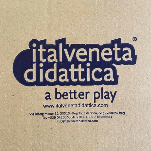 Italveneta Didattica 30200 Play Pen – Zaun für Kinder-Spielplatz, Orange