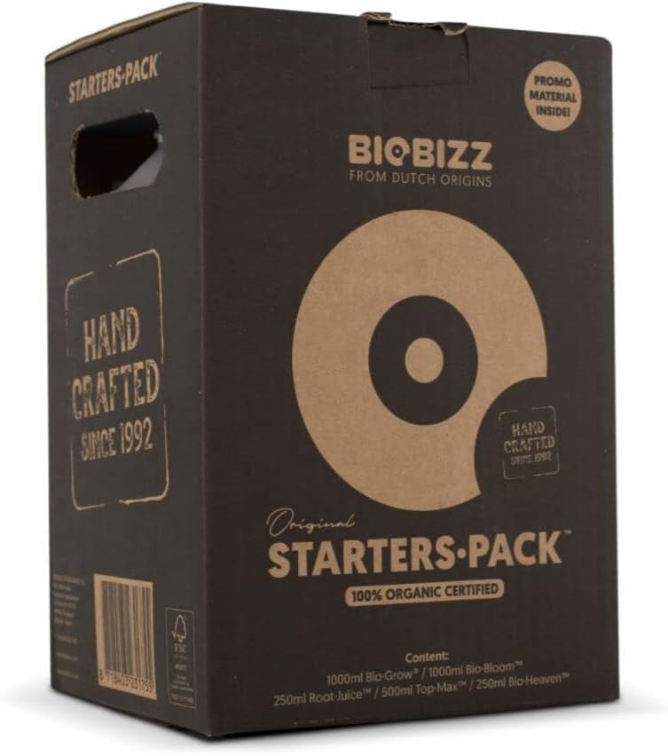 BioBizz Starters Pack de fertilizantes líquidos
