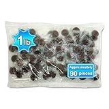Shippedfast 1lb Chocolate Mint, Fresh, Individually Wrapped Starlight Mint Hard Candy and Original Classic, Crafted with Real Chocolate and Real Mint Oil (Chocolate Starlight Mints, 1 Pound)