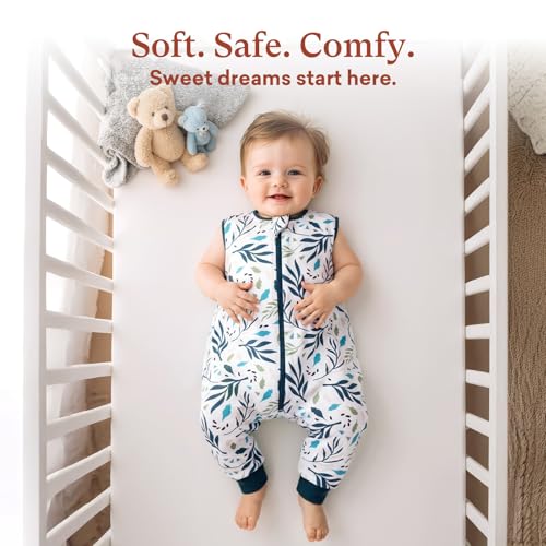 Image of 1.0 TOG Toddler Sleep Sack with Legs for Early Walkers, Wearable Blanket for Tall Walking Toddlers 18-36 Months