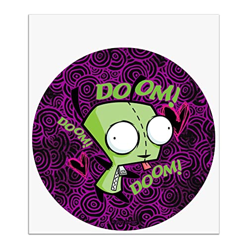 Invader Zim Gir Doom Dance Automotive Car Window Locker Circle Bumper