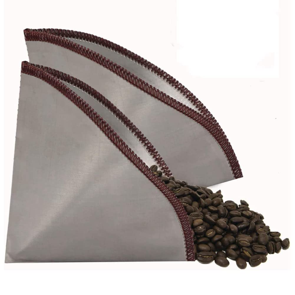Gathukila Flexible Pour Coffee Filters,Reusable Stainless Steel Mesh Coffee Filters Paperless,Coffee Filters for Coffee,Harrio