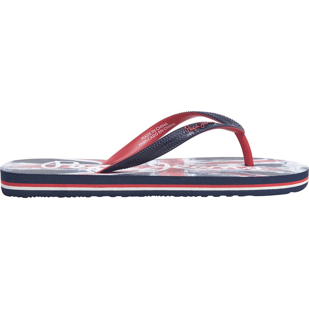 Pepe Jeans DORSET BRAND B Shoes, Blue(NAVY), 2.5 UK