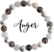 8MM Stone Beads Gemstone Intention Unisex Bracelet - Anger Management, Anxiety Control, Calm, Confidence Booster, Courage, Creativity, Depression Help, Fertility, Forgive, Fortune, Friendship, Good Luck, Grief Support, Happiness, Harmony, Healing, Health,
