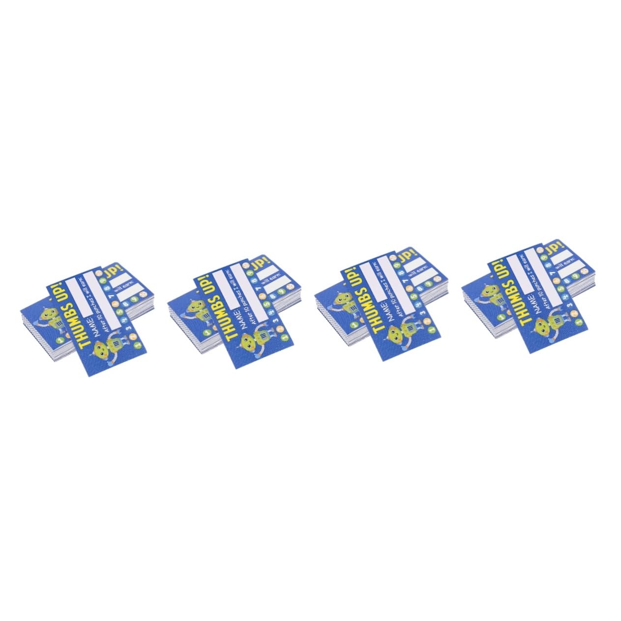 SEWACC 1000piezas Tarjetas Perforadas De Recompensa Para Pack De Tarjetas Motivacionales Para Educación y Comportamiento El Aula Para Estudiantes y Profesores