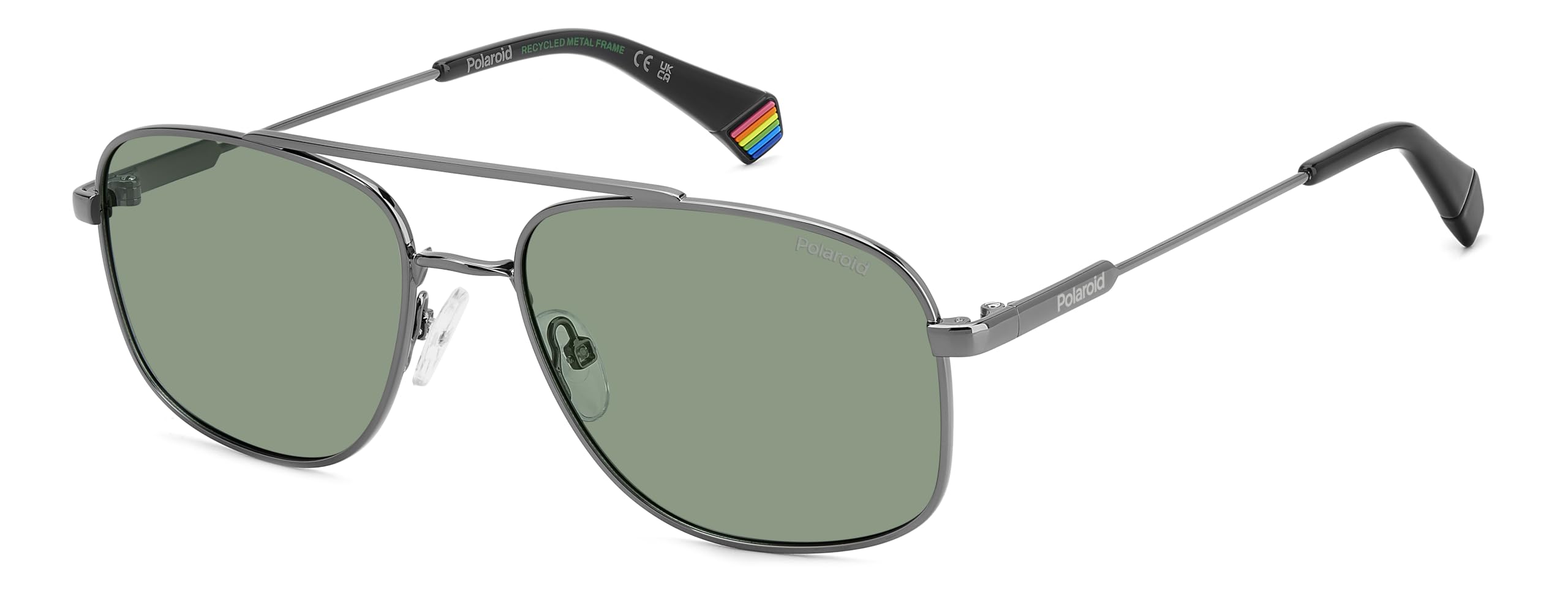 GAFAS POLAROID - Modelo: PLD 6235/S/X_ C: DARK RUTHENIUM GREEN/Eye size: 56 - Bridge size: 17 Cura della persona e salute