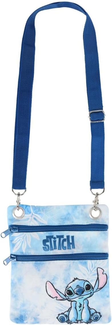 Disney Passport Bag Crossbody Travel Stitch Sitting - Image 4