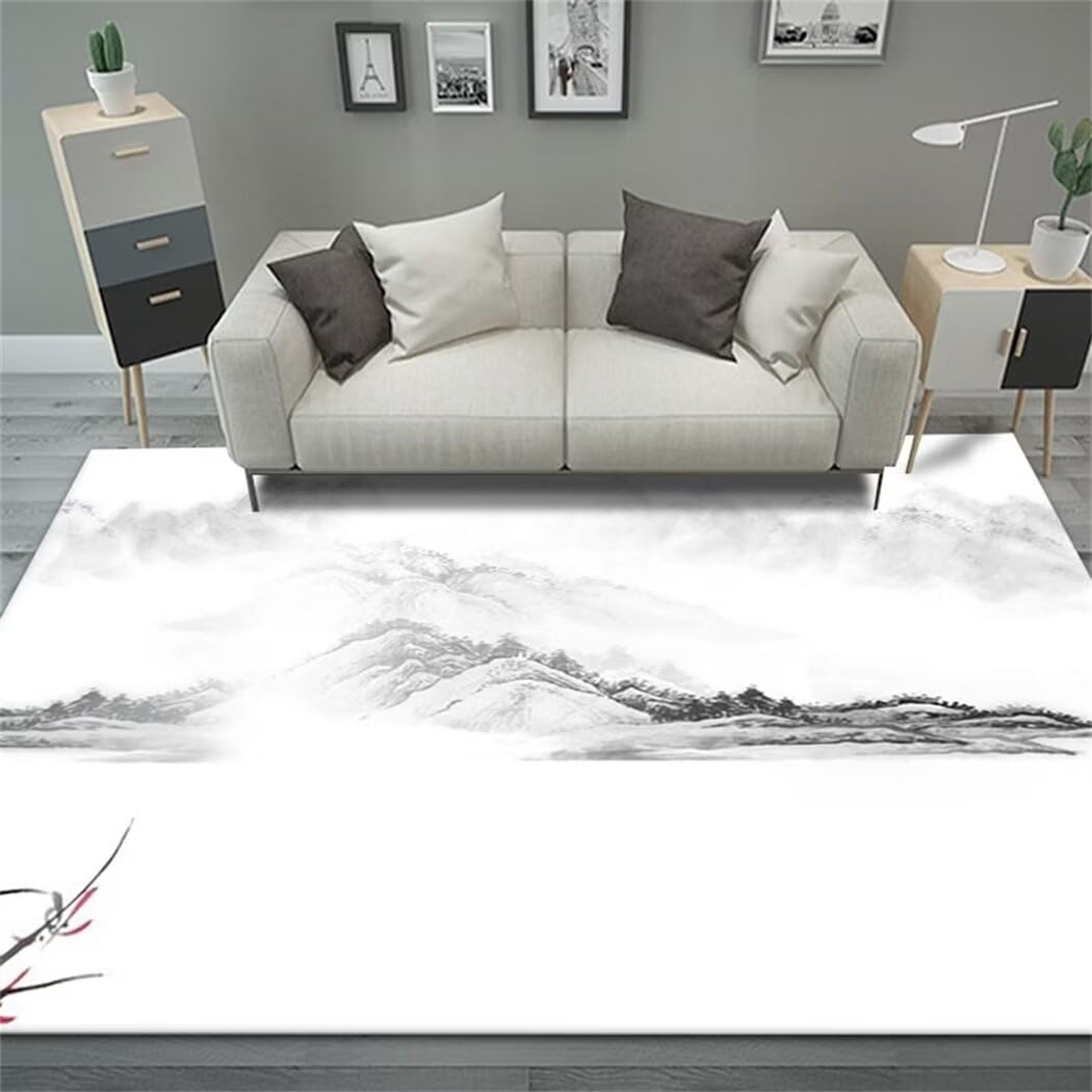 Tapis de salon chevet gris pour une ambiance de chambre cocooning