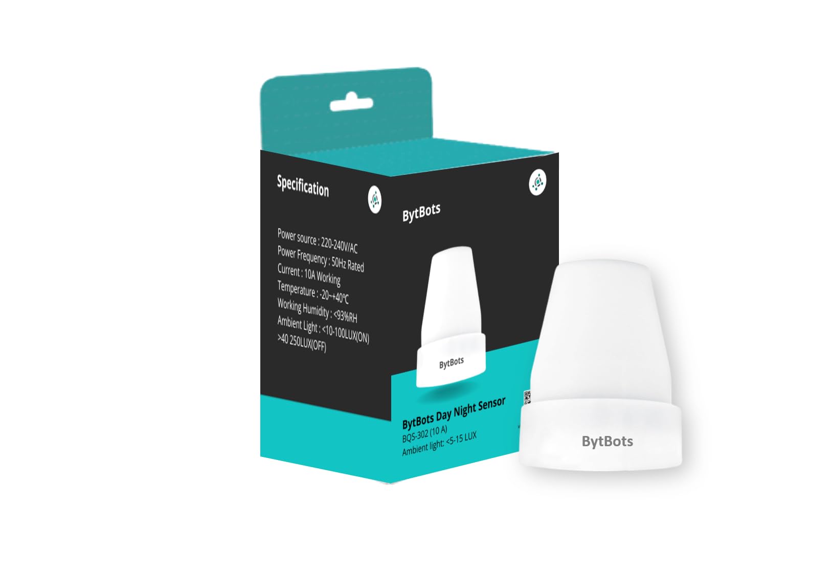 BytBots Waterproof 220 V Auto Day/Night on and Off Photocell | LDR Sensor Switch (10 A) for Lighting | Photoswitch Light Sensor Switch | Warranty:18 Months (B0CGR6Y3ZC) Amazon Price History, Amazon Price Tracker
