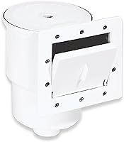 Vista 8 de Swimline HydroTools Kit colgante de limpieza de superficie para piscina elevada montado en la pared Limpia automáticamente, se adjunta a