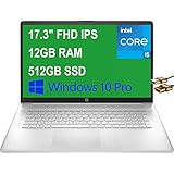 HP Flagship 17 Laptop Computer 17.3' FHD IPS Anti-Glare Display 11th Gen Intel 4-Core i5-1135G7...