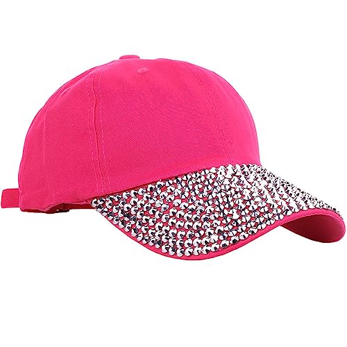 Gorra con Visera Brillante con Rhinestone para Mujer miniatura 2