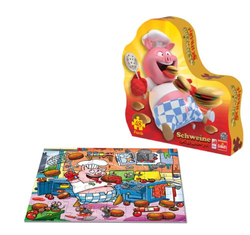 Preisvergleich Produktbild Goliath Toys 71111012 - Schweine Schwarte Puzzle