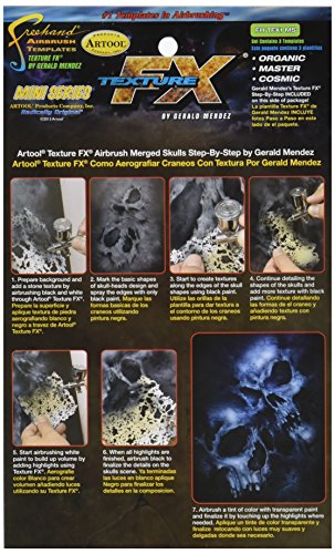 Artool Freehand Airbrush Templates, Texture Fx Mini Series