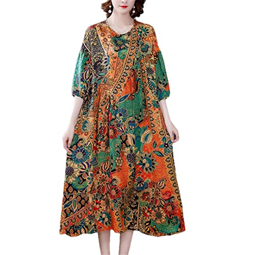 Robe midi vintage pour une allure élégante lors de vos sorties