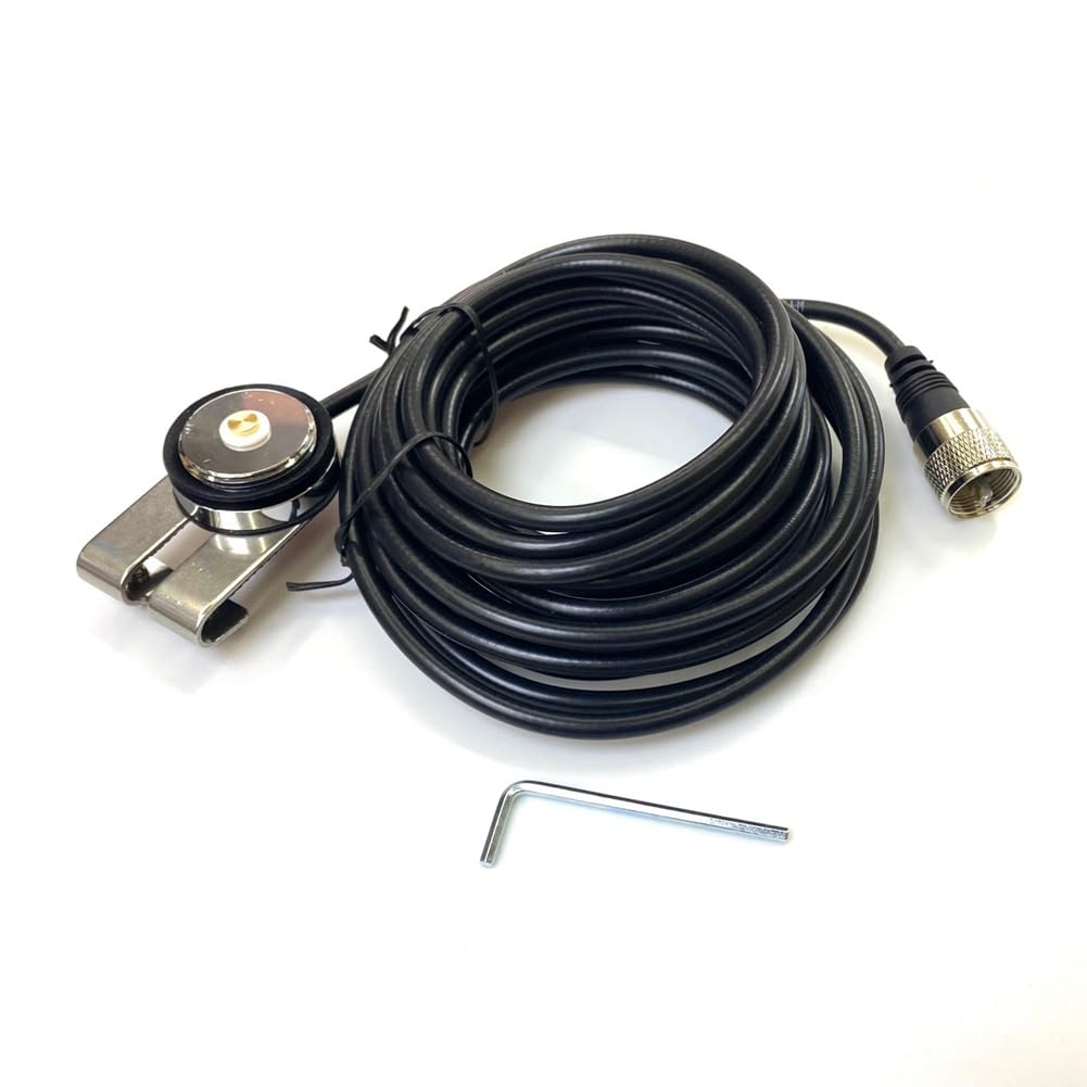 Câble Antenne NMO Vers UHF PL259 5m - RG58 Pour Radio Mobile CB Ham - YILIANDUO