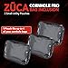 ZUCA Cornhole Pro Bag & Frame - Lightweight Suitcase Carry Luggage, FAA-Compliant Aluminum Frame with Telescoping Handle, Shock-Absorbing Wheels & Water-Resistant Insert Bag, 300 lbs Capacity