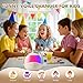Mini Karaoke Machine Gifts for Kids Adults, Portable Karaoke Speaker with 2 Wireless Microphones, Kids Microphone with Speaker, Birthday Gifts for Girls Boys 3-12+ Year Old (Beige)