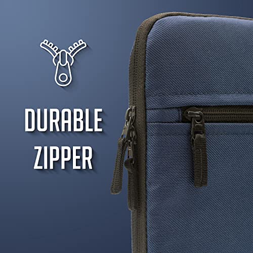 Image of Yumin Polyester Laptop Sleeve Cover Case Bag 16 Inch For MacBook /HP /Lenovo /Asus Waterproof (YS13 BLUE 180 Degree) (16 Inch)