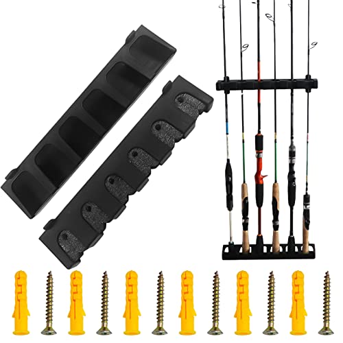HOMURY Supporto per canna da pesca per 6 canne da