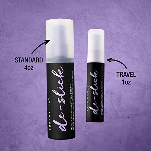 Urban Decay De-Slick Oil Control Matte Makeup Setting Spray - Controls Oil, Blocks Shine & Locks Makeup In Place - Oil-Free, Microfine Face Mist - 4.0 Fl. Oz #TOP5