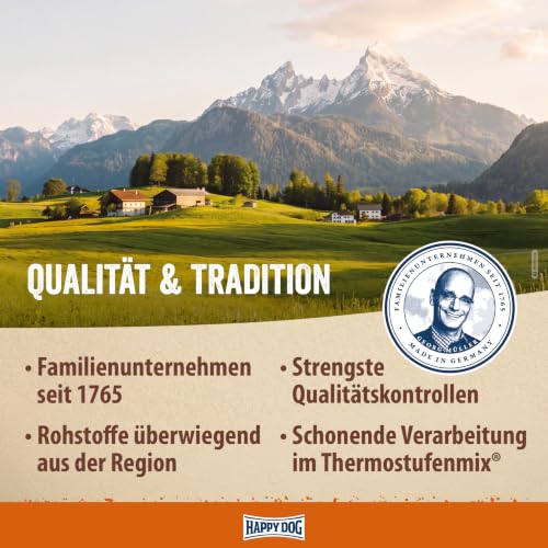 Happy Dog NaturCroq Rind & Reis Trockenfutter 15 kg für ausgewachsene Hunde