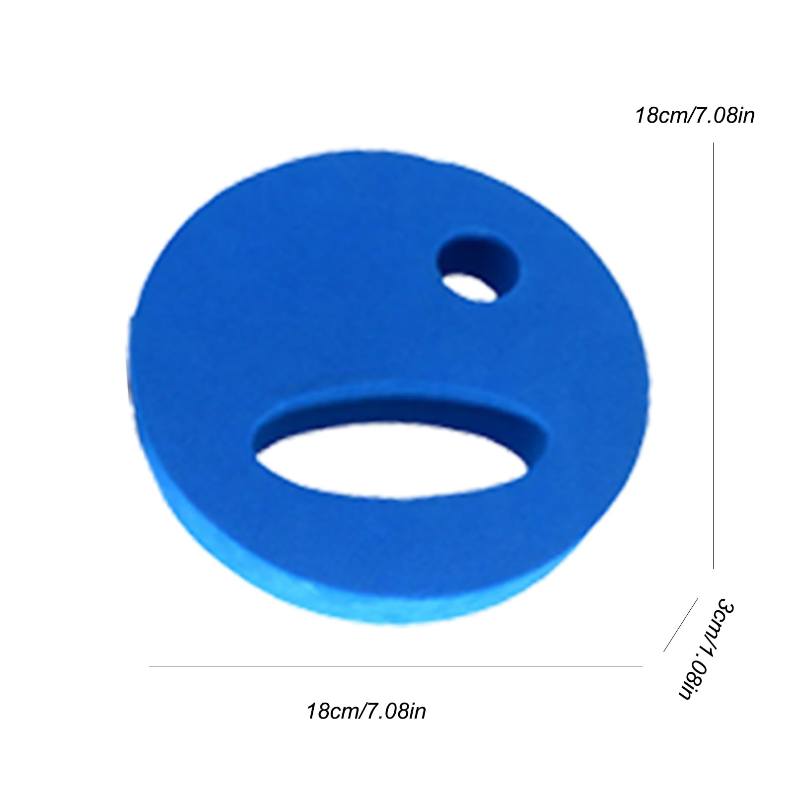 Lot de 2 disques d'exercice aquatiques en mousse EVA, accessoires d'entraînement de résistance aquatique, équipement d'aérobic de natation pour débutants
