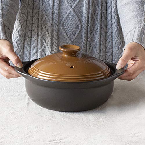 Amazon｜佐治陶器(Saji Touki)サーマテック IH対応 土鍋 8号 ベージュ