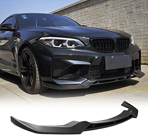 F87 M2 用FRP製 フロントバンパーリップスポイラー for BMW F87 M2 Base Coupe 2016-2020モデルに適合カーパーツ フロントディフューザー エアロパーツ ド