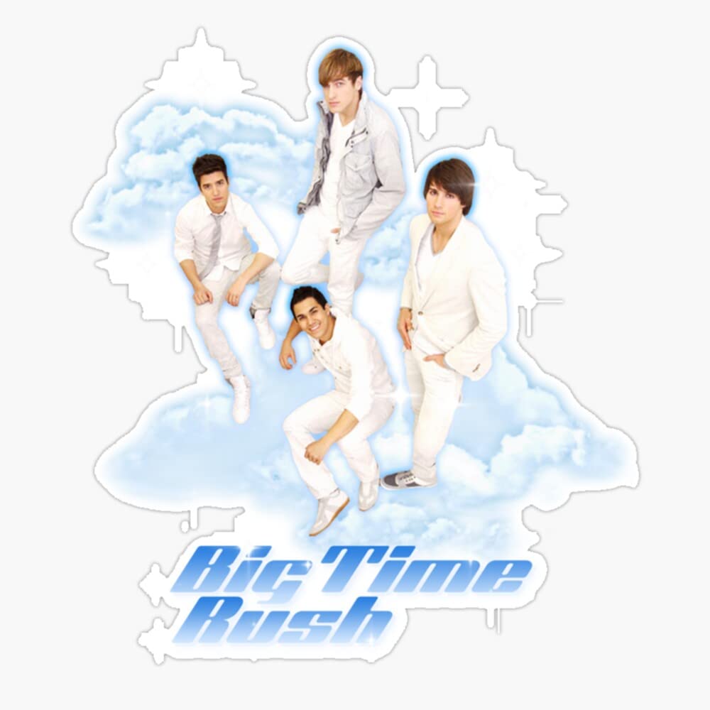 Big time Rush Sticker Bumper Sticker Vinyl Decal 5"