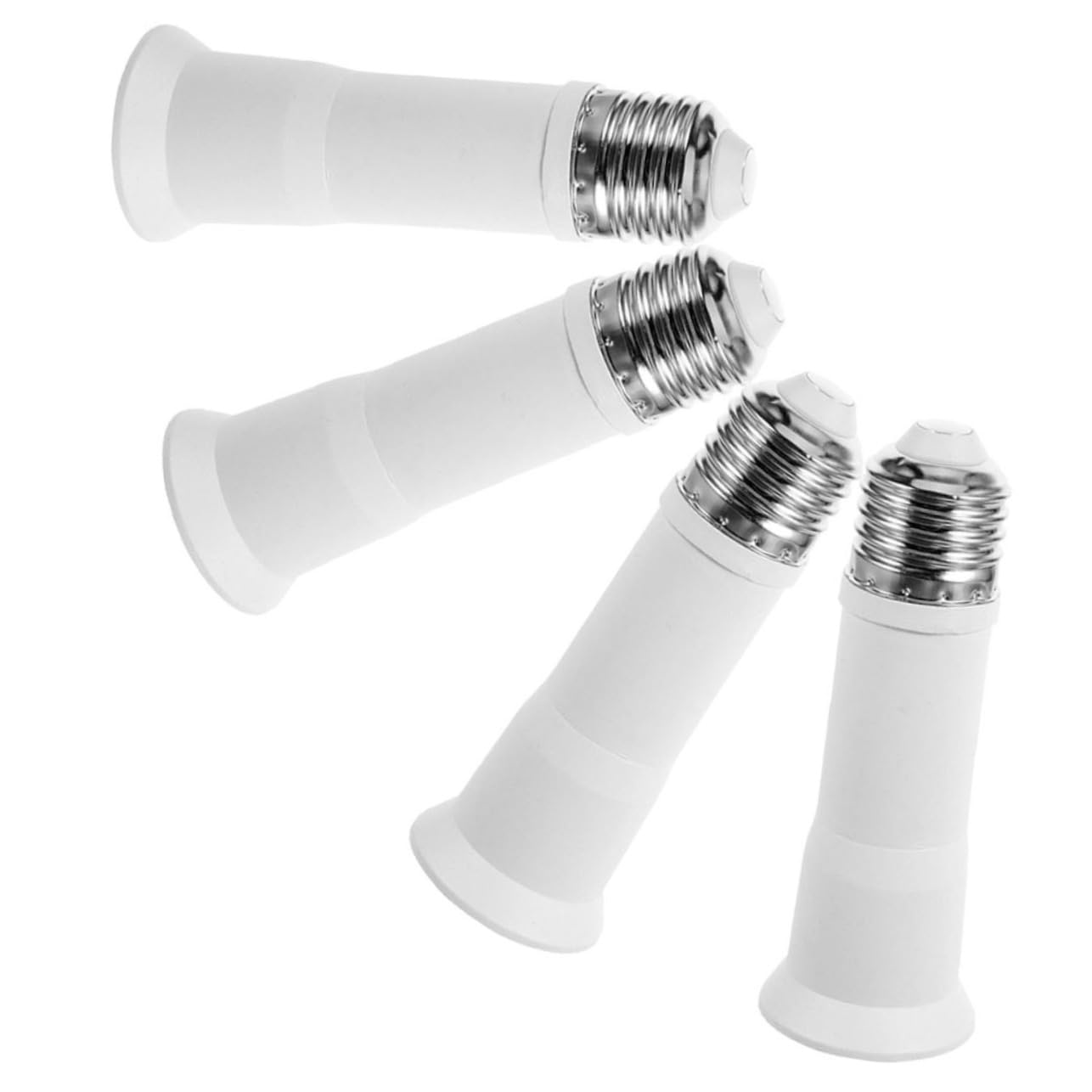 Ciieeo 4 Set Di Portalampada Per Esterni Convertitore Di Base Per Portalampada Da E27 A E27 Adattatore Per Lampada Per Un Facile Utilizzo Dellilluminazione 4 Pezzi*4