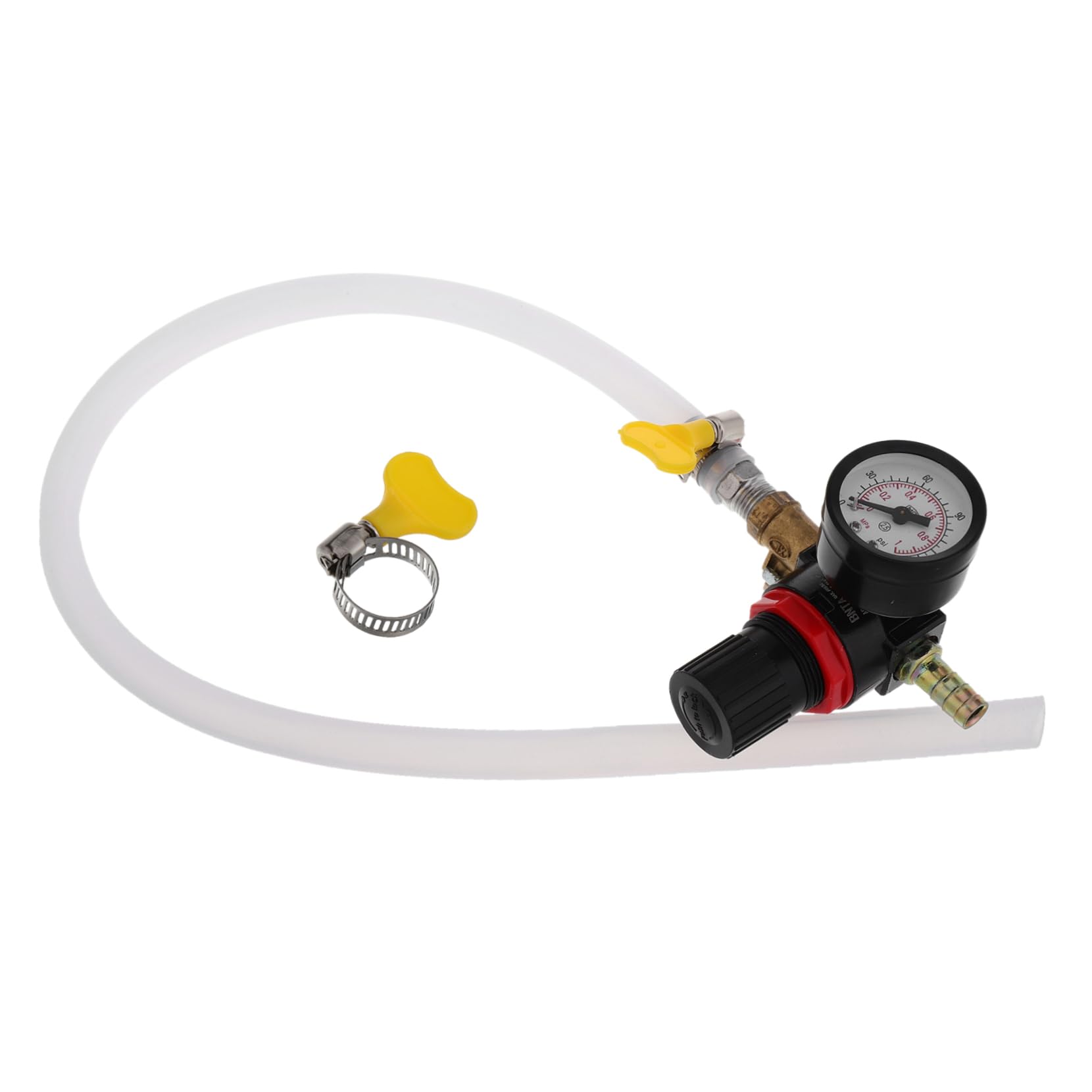 GRIRIW Car Water Tank Pressure Leak Detection Device Vehicle Radiator Leak Detection Tester Coolant Pressure Test Kit