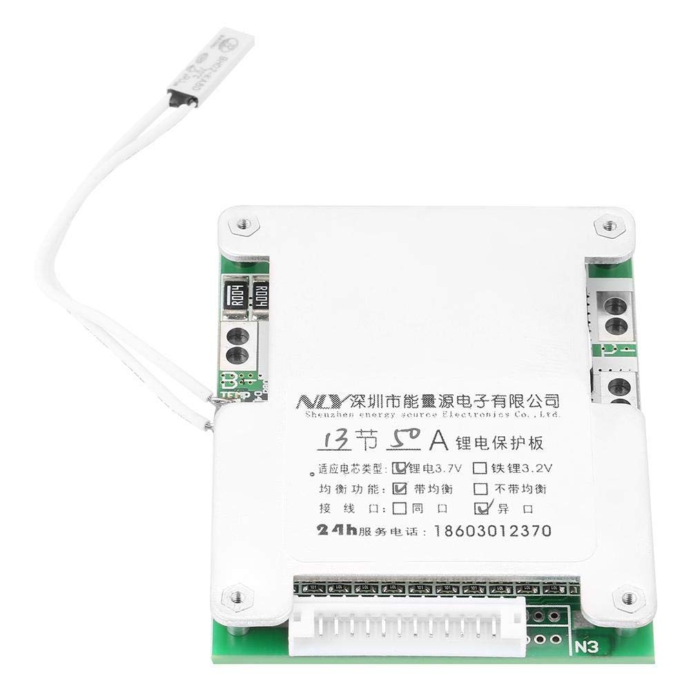 Karta ochronna akumulatora litowego PCB Panel ochronny akumulatora 13S 50A z wyważonym modułem ochrony przed zwarciem